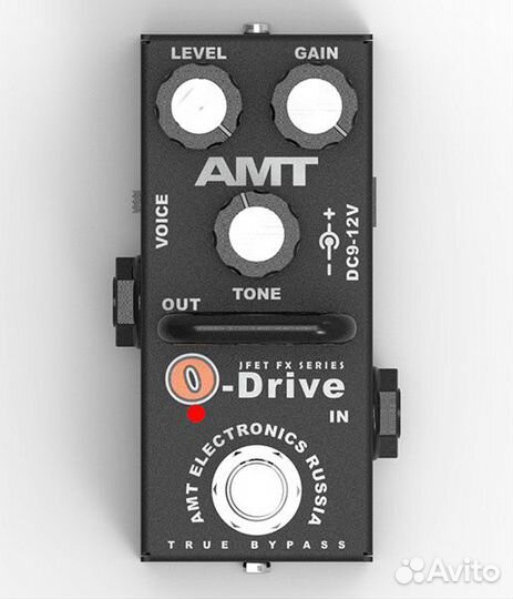 Гитарная педаль перегруза AMT OD-2 O-Drive mini