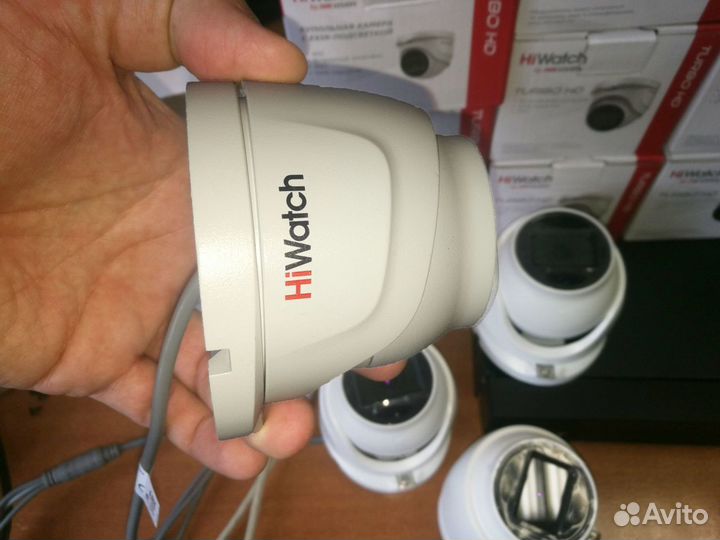 Камера аналоговая 5Мп HiWatch DS-T503A 2,8 + звук