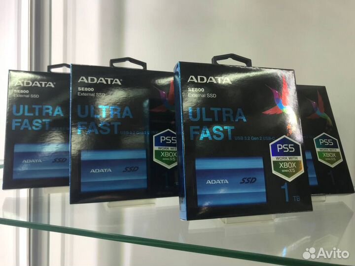 Внешний SSD A-Data SE800, 1тб