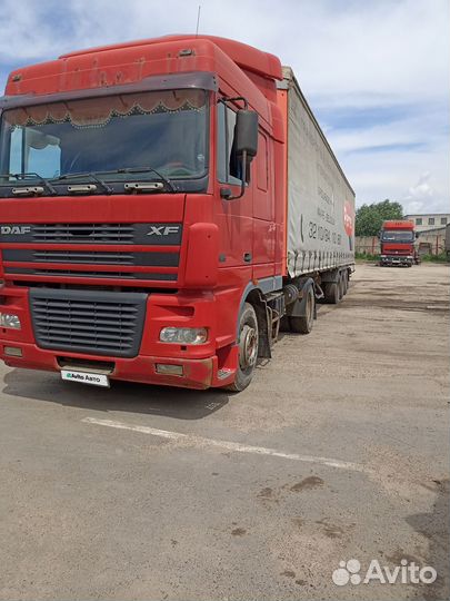 DAF XF 95.430 FT с полуприцепом, 2005