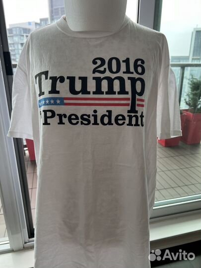 Майка коллекционная предвыборная кампания Трампа