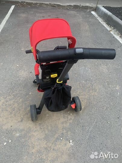 Детский велосипед с ручкой liki trike s3 + рюкзак