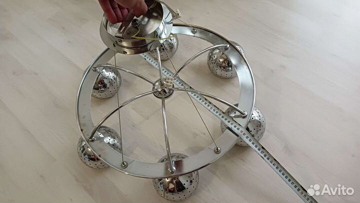 Люстра потолочная бу