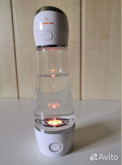 Бутылка для водородной воды happy life