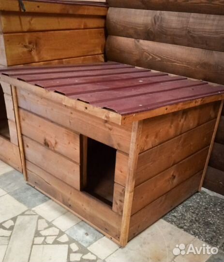 Будка для собаки деревянная малая