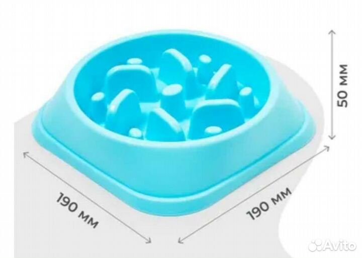 Миска для медленного поедания корма