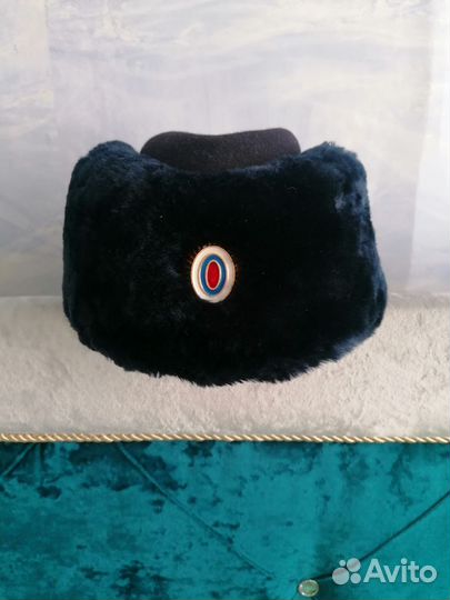 Шапка зимняя, пилотка полиция