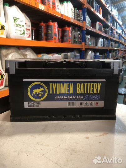 Аккумулятор Tyumen Battery AGM 95 A/ч еn850A