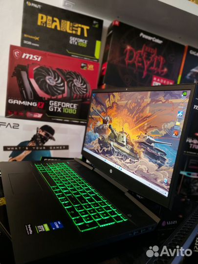 Игровой 17.3 144hz /i5/16Gb/ssd/2Tb/rтх 3050Ti