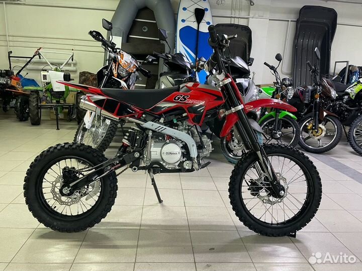 Питбайк 125сс GS Motors S12 E 17/14 в наличии