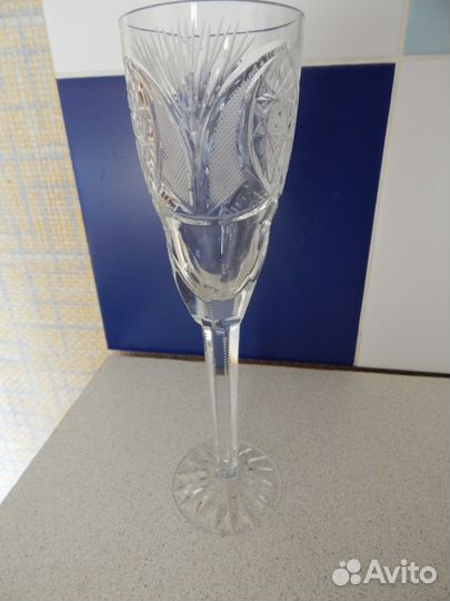 Фужеры хрустальные, 6 шт