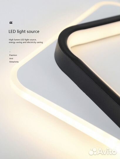 Светильник потолочный светодиодный 24W