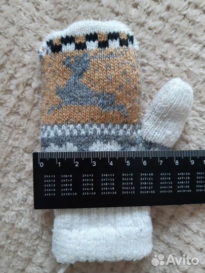 Варежки 1-2 года