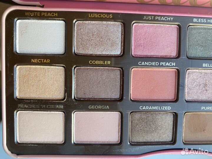 TOO faced тени