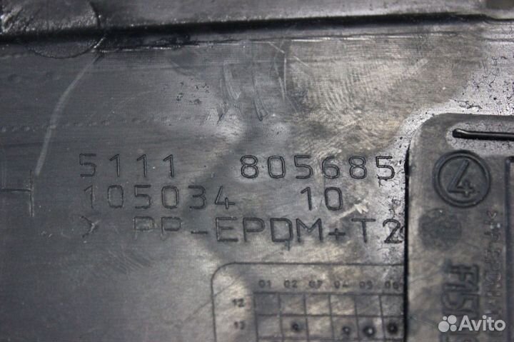 Решетка в бампер левая - BMW X5 F15