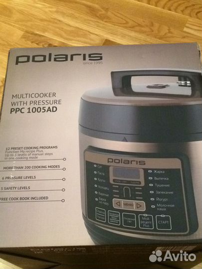 Новая сенсорная Скороварка polaris 1005ad
