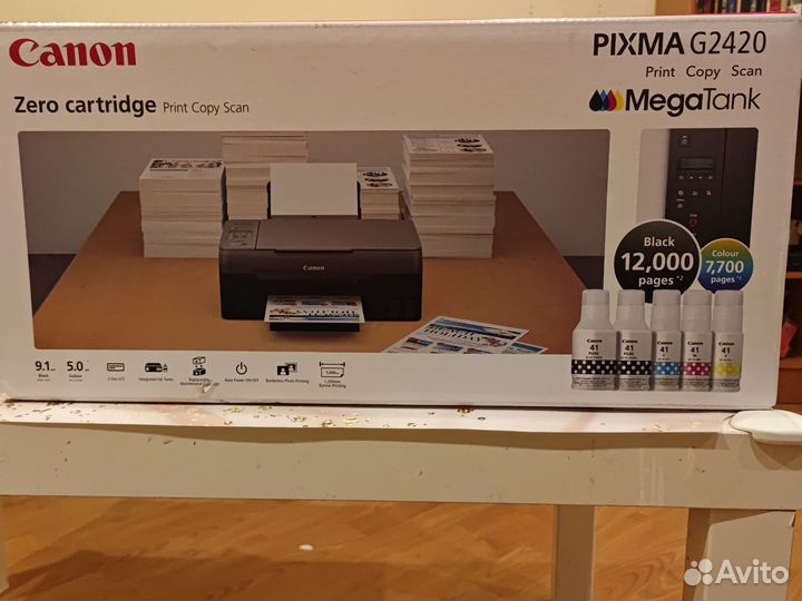 Мфу Саnon pixma G2420 с снпч