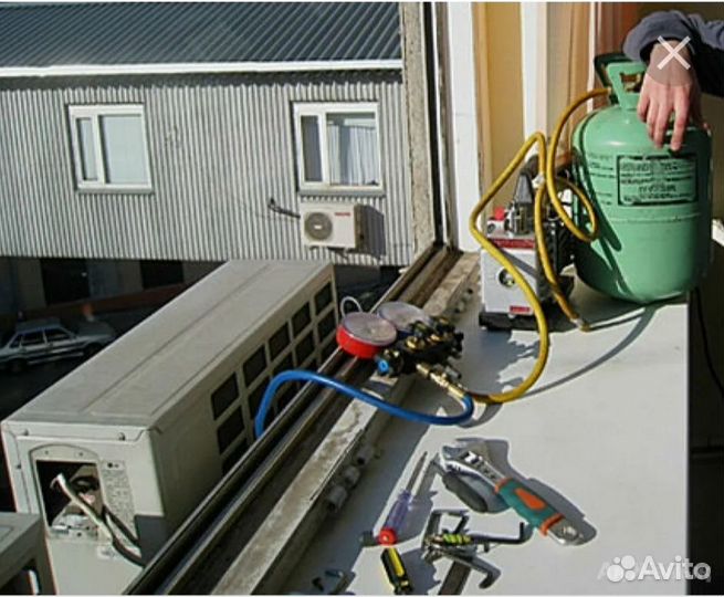Чистка кондиционеров. Заправка фреоном