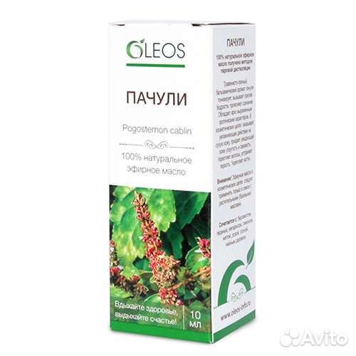 Эфирное масло масло пачули Олеос 10мл