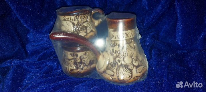 Керамическая кофеварка +2 чашки