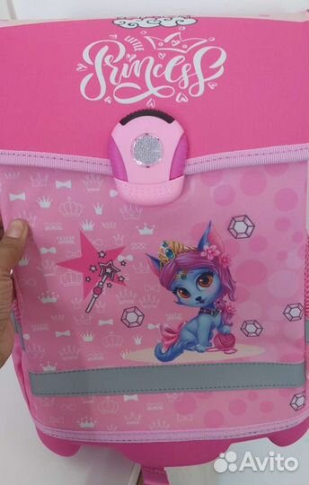 Рюкзак школьный с мешком для обуви новый