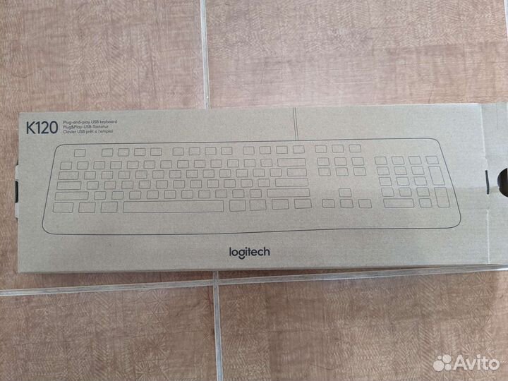 Клавиатура Logitech K120 USB