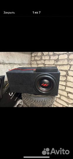 Сабвуфер ural tt 12