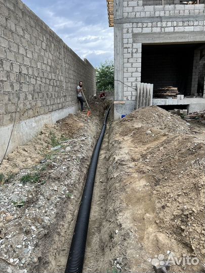 Канализация, водопровод, разводка воды, отопление