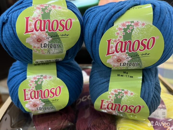 Пряжа шнурок хлопок