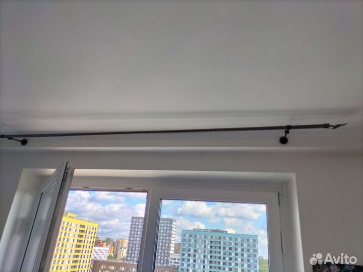 Карниз для штор металлический