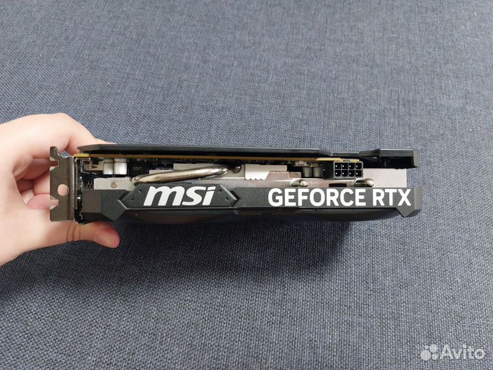 Видеокарта GeForce RTX 4060 ventus 2X black 8G OC