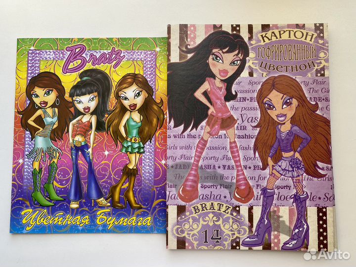 Bratz плакаты/наклейки/значки