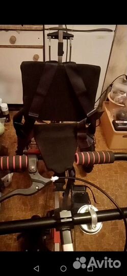 Велосипед Ангел соло 3 м, с электроприводом