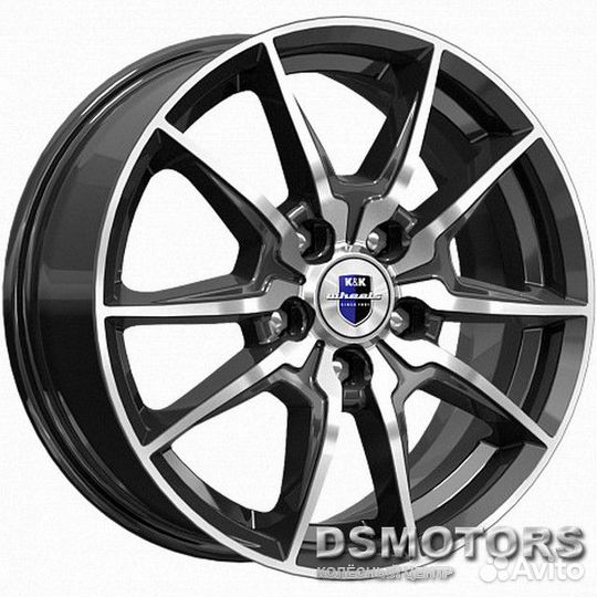 Диски Адамар 6.5/16 5x108 ET40 d67.1 алмаз чёрный