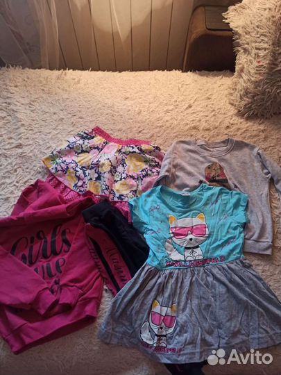 Вещи пакетом на девочку
