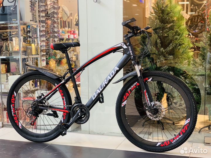 Горный велосипед на спицах