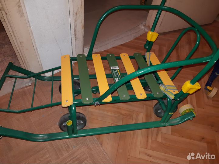 Санки на колесах