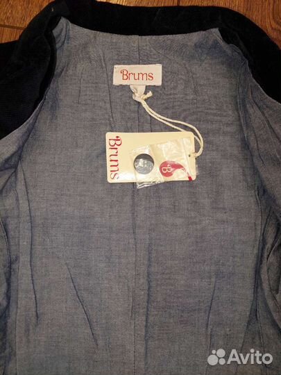 Велюровый жакет/пиджак Brums, 8 лет, мальчик
