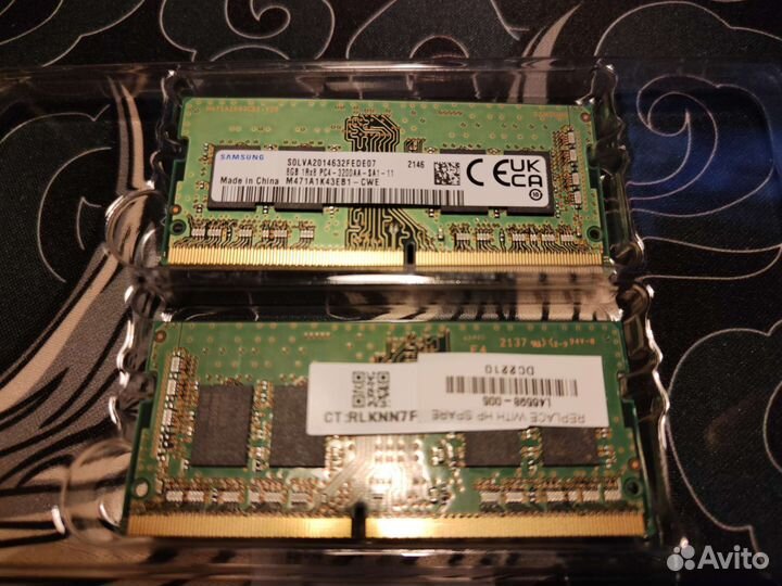 16 GB DDR4 3200 SO-dimm оперативная память Samsung