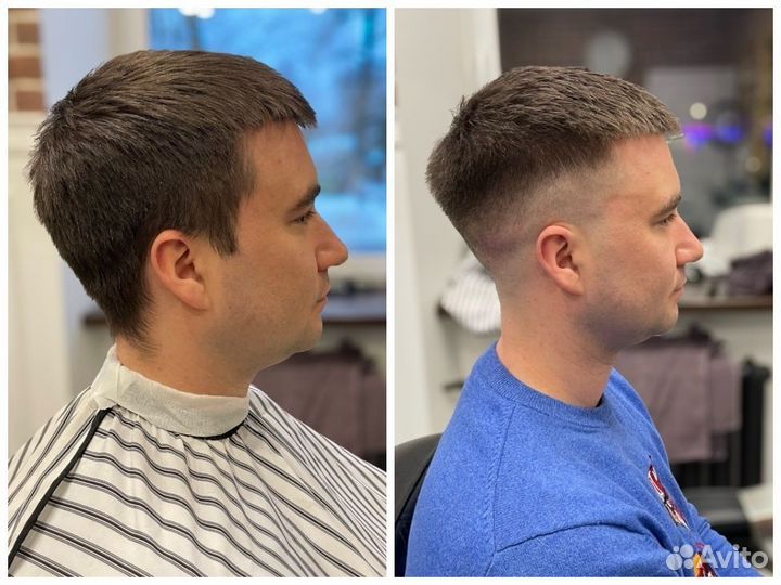 Мужские стрижки и бритье