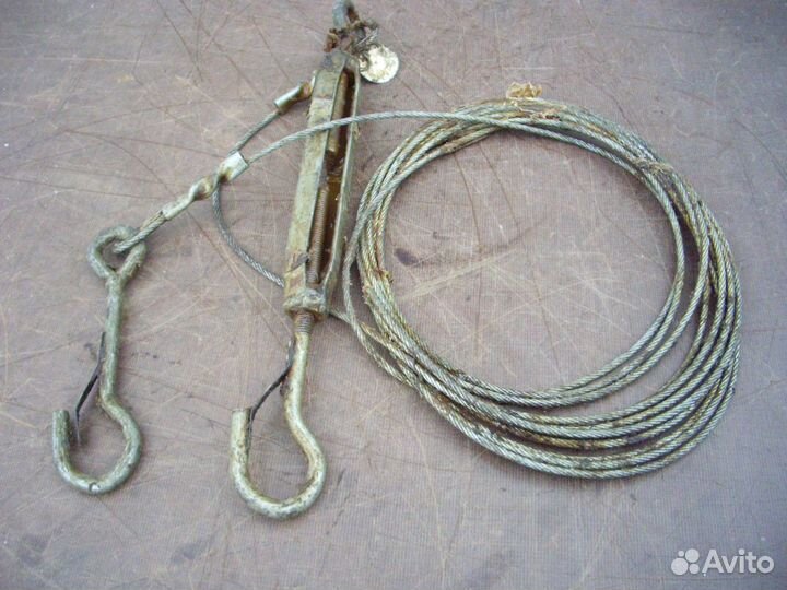 Радиостанция Р-140. Оттяжка мачты 1-ого яруса