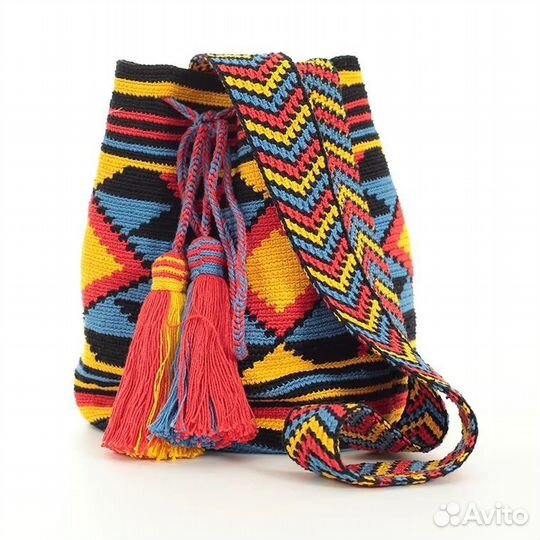 Сумка торба вязаная