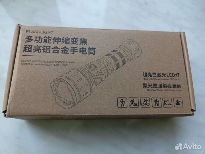 Супер Яркий Лазерный Фонарь