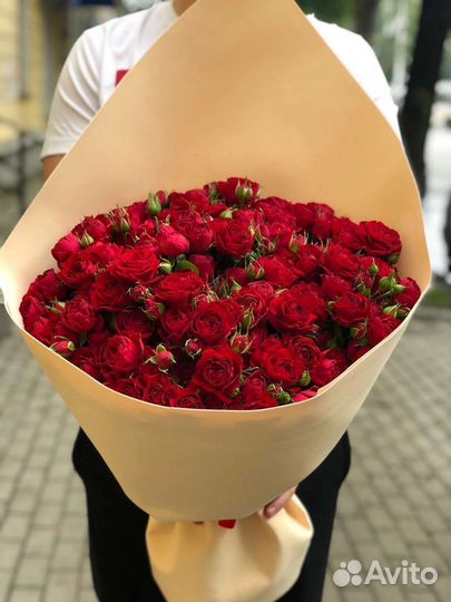 Цветы розы букет