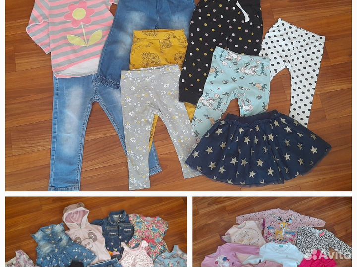 Вещи для девочки 1 - 2 года