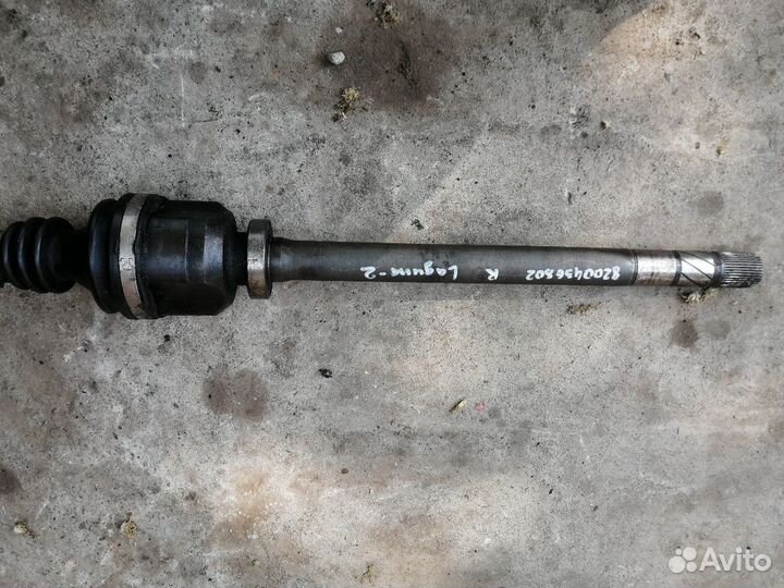 Полуось правая Рено Лагуна 2 2.2 дци