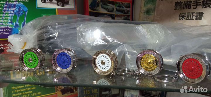 Брелок JDM диск BBS