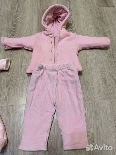 Комбинезон теплый детский 68