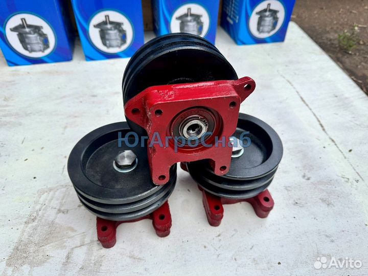 Привод нш 10 под шкив двухручейный для гидравлики