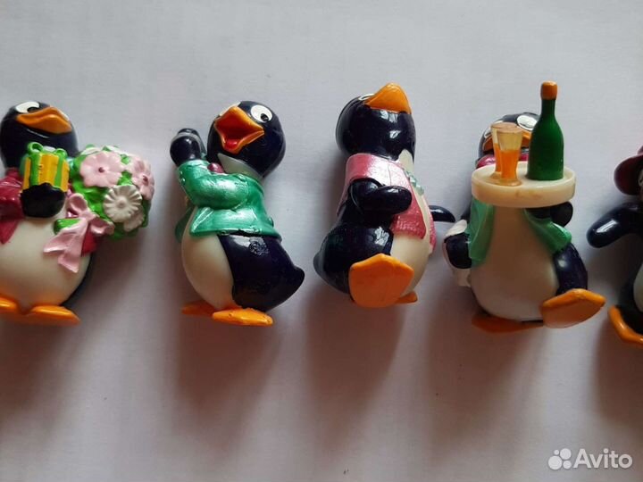 Коллекционные фигурки Пингвины